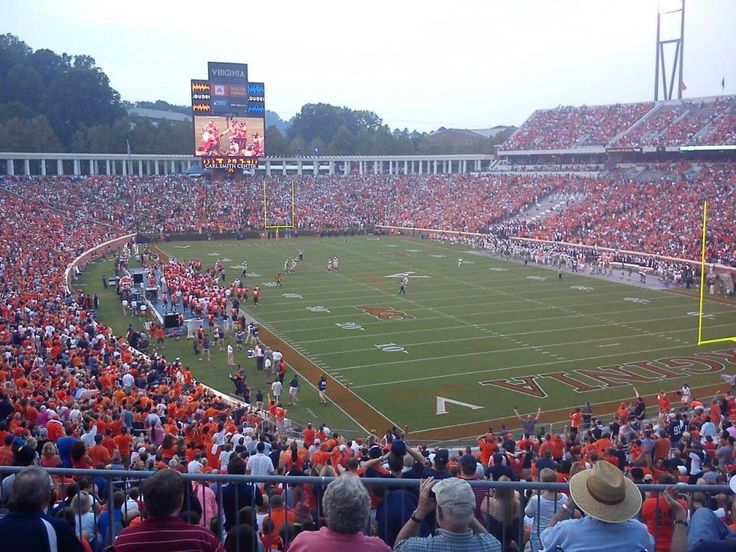 Uva Scott Stadium Seating Chart