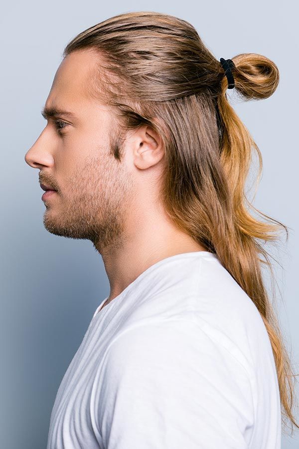 8+ Neat Half Up Hairstyles For Men