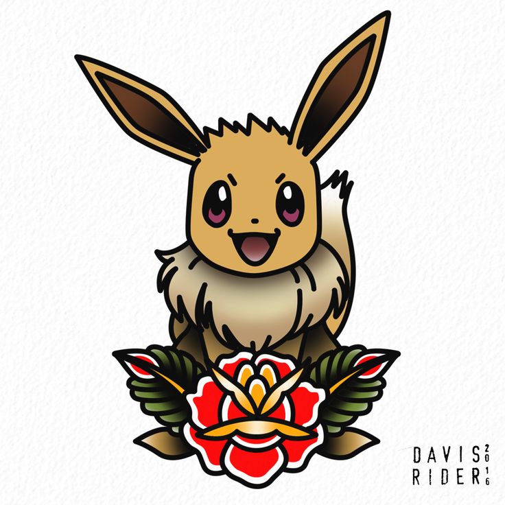 The Art of Davis Rider. : Photo | Pokemon tattoo, Tattoo flash art ...