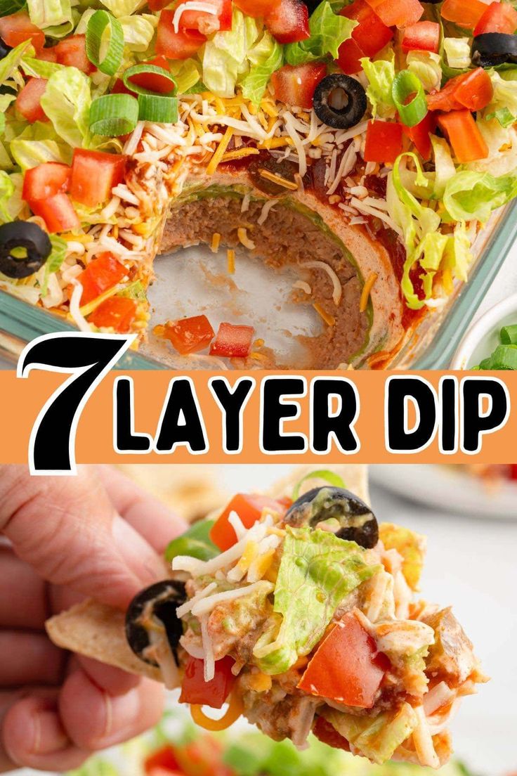 The Best 7 Layer Dip {Easy Recipe} en 2024 | Cinco de mayo, Fiesta