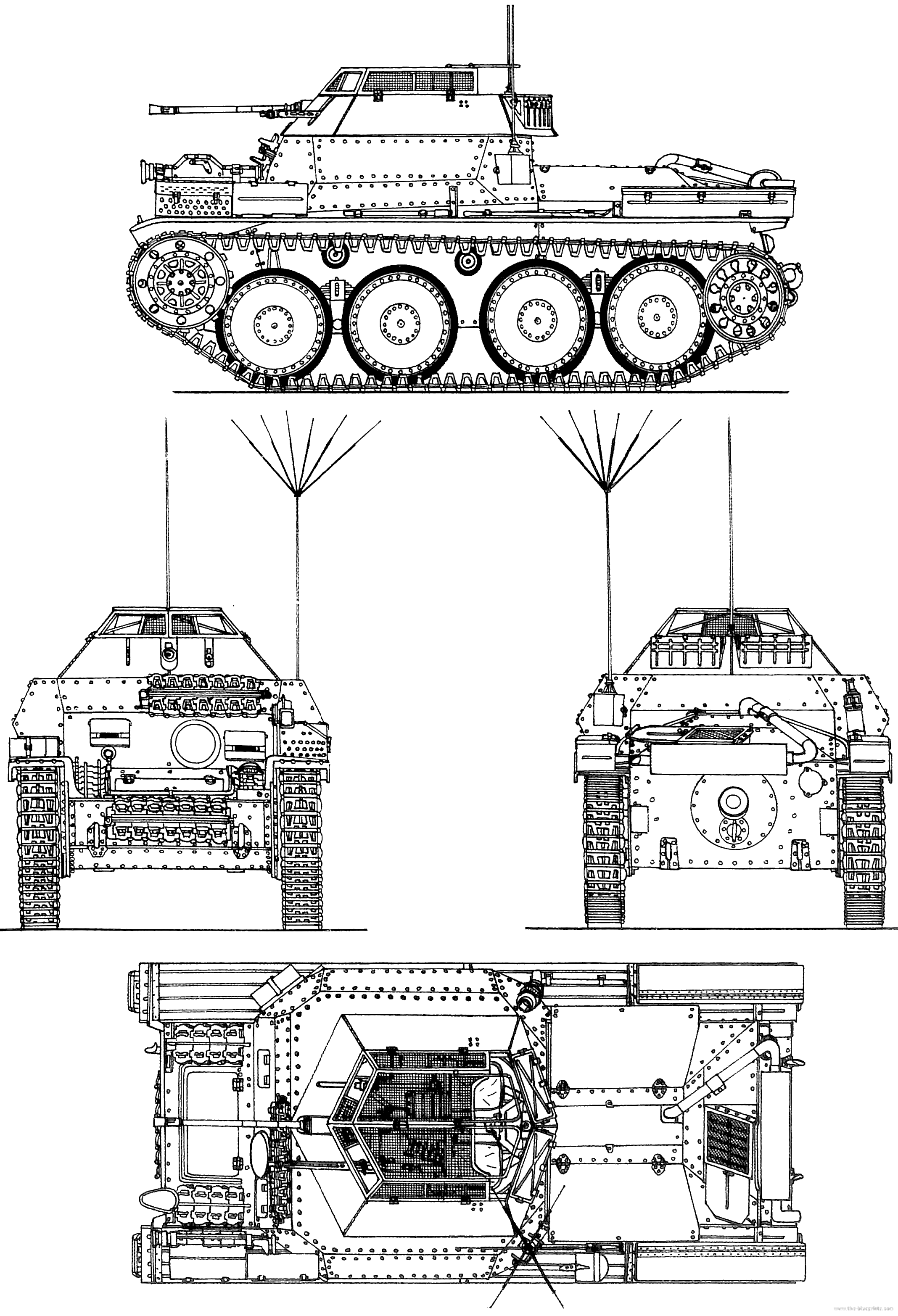 Panzer I Blueprint Wwii Vehicles German Tanks Blueprints | My XXX Hot Girl