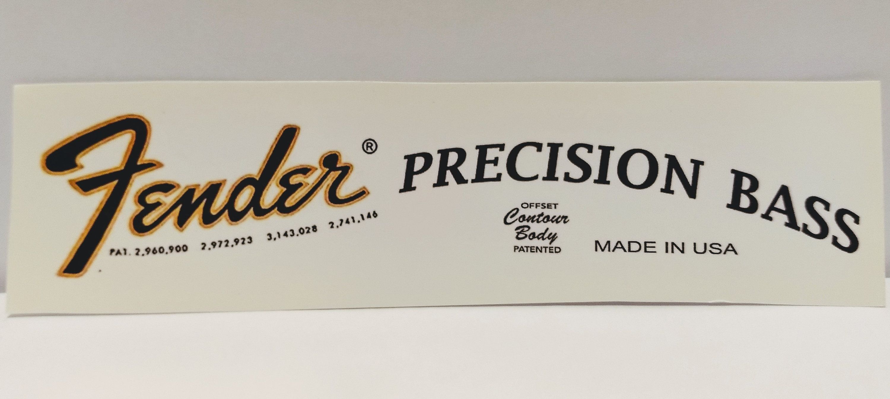 Fender Precision Bass Logo