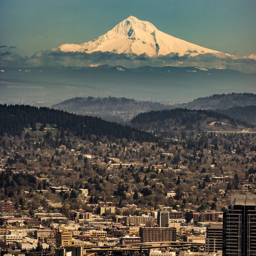 Top 95+ Wallpaper View Of Mt Hood From Portland Sharp