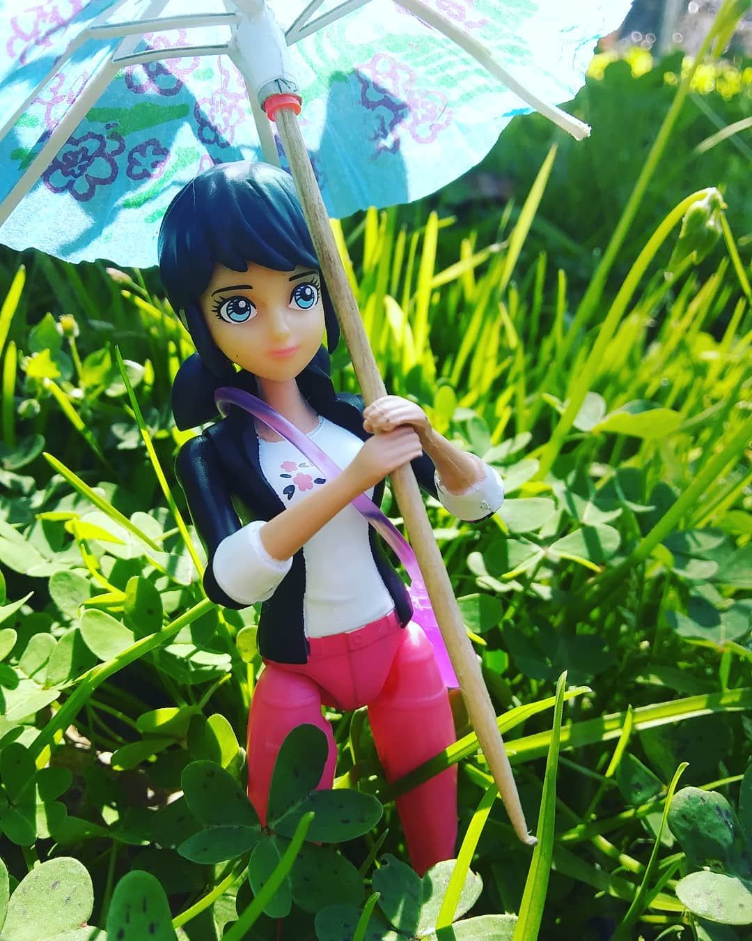 Marinette in the grass,💮☘️ #miraculous #miraculousladybug # ...