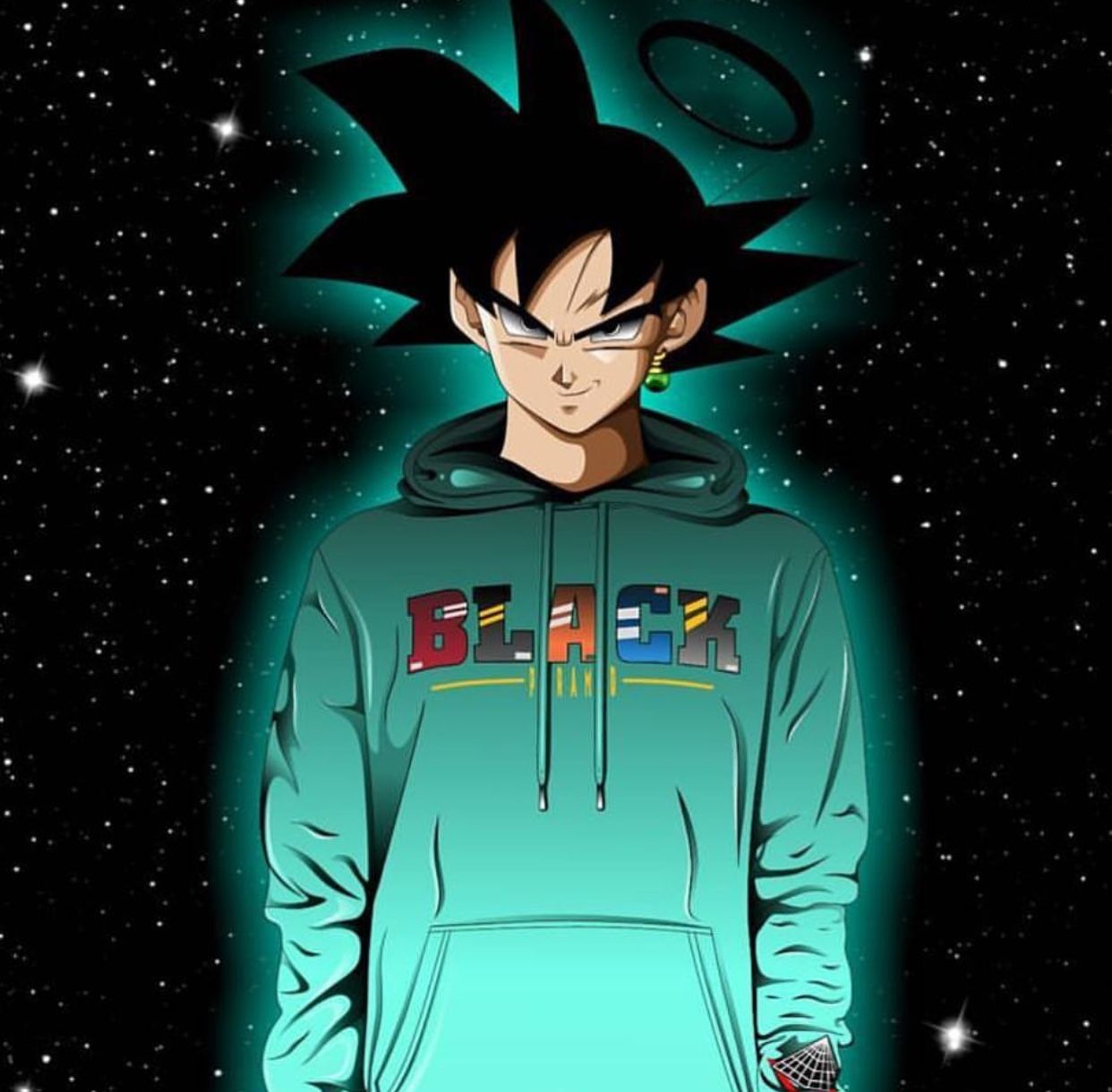 Goku Drip Template