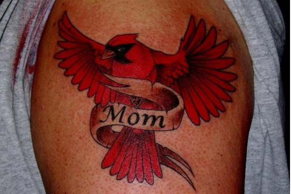 small cardinal tattoo Google Search Cardinal tattoos, Mom tattoo