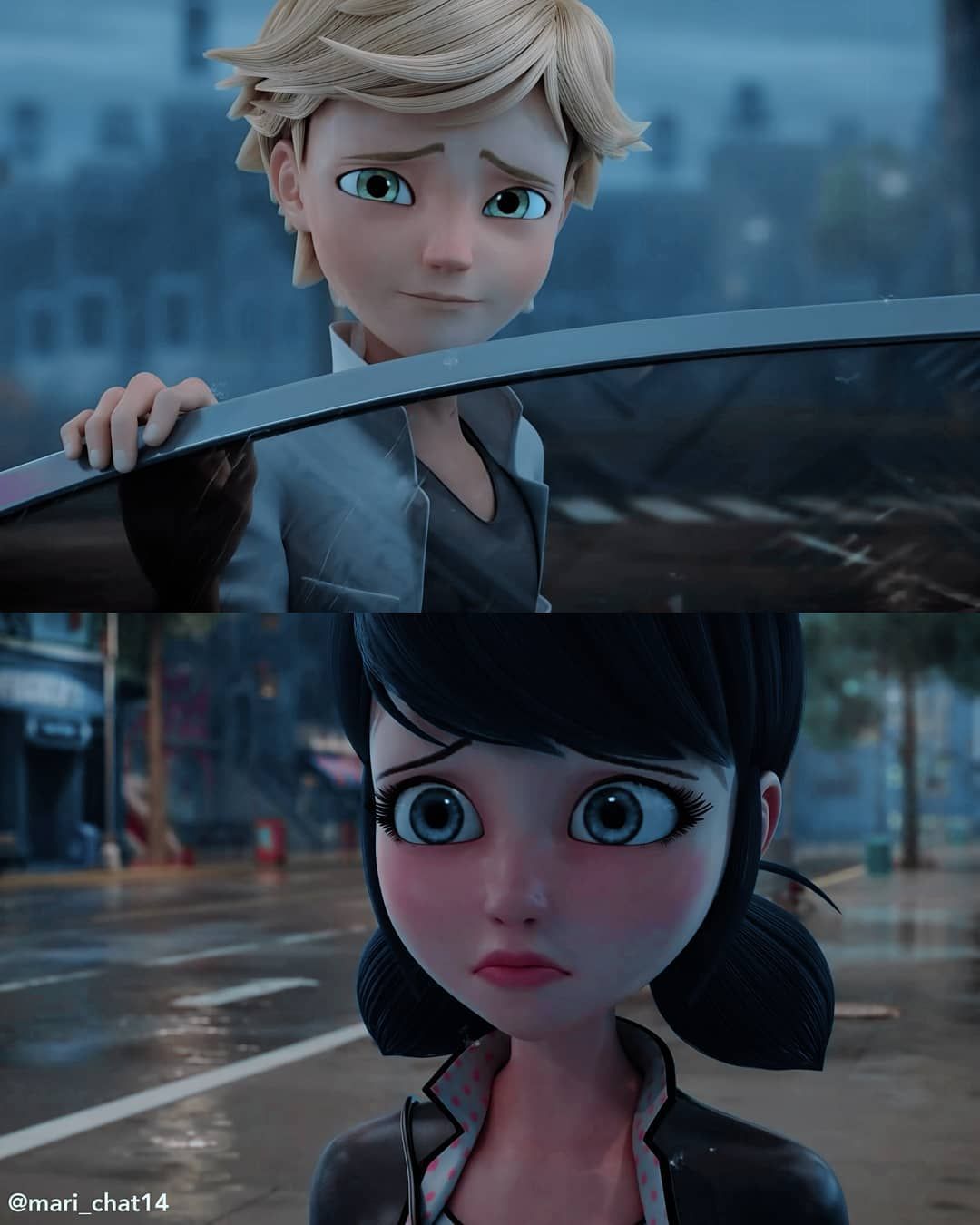 Marinette ♡ on Instagram: “This scene... :'( ~♡~ #miraculous # ...