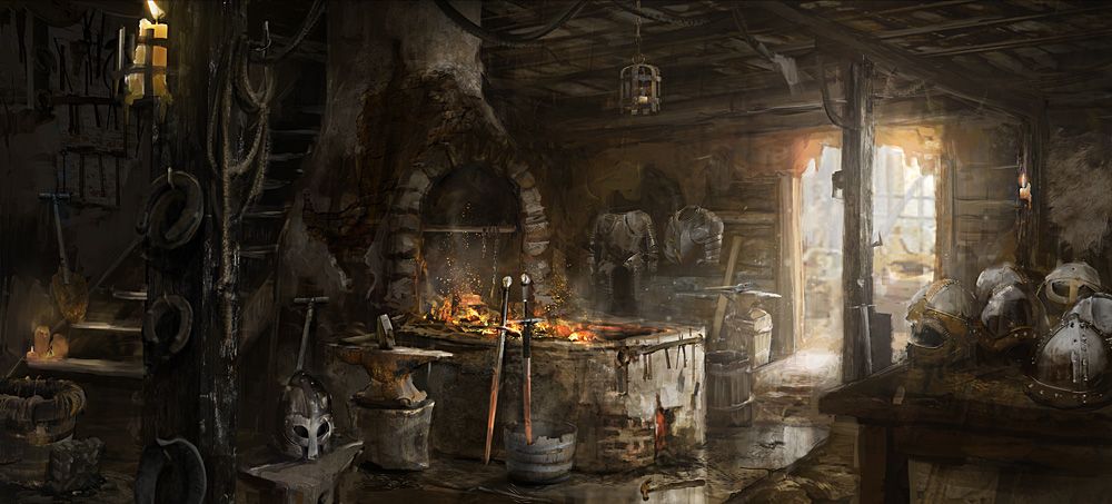 алхимик арт - Поиск в Google Blacksmith Workshop, Blacksmith Shop ...