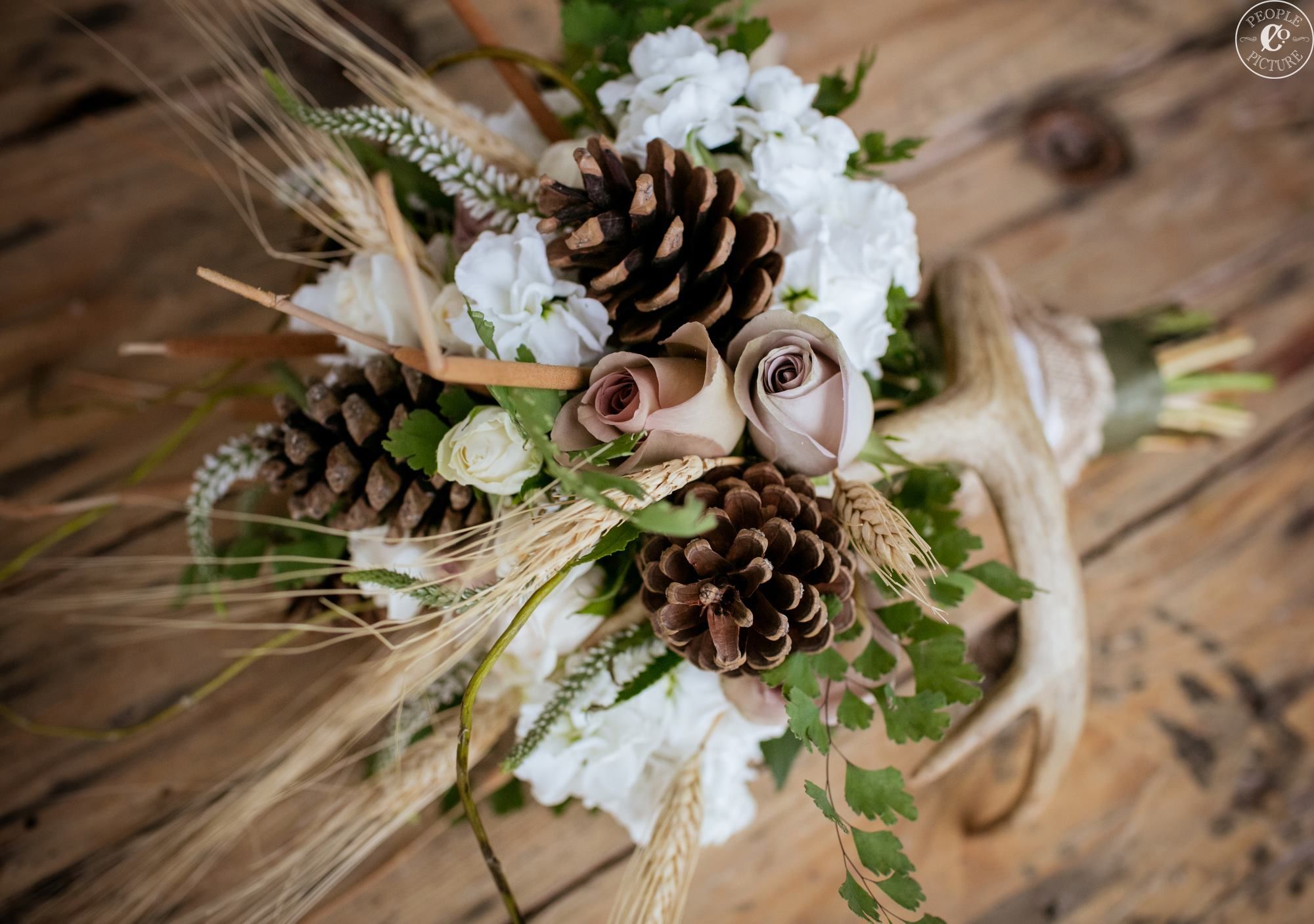 Bridal Bouquet For A Rustic Fall Wedding Made With Flowers