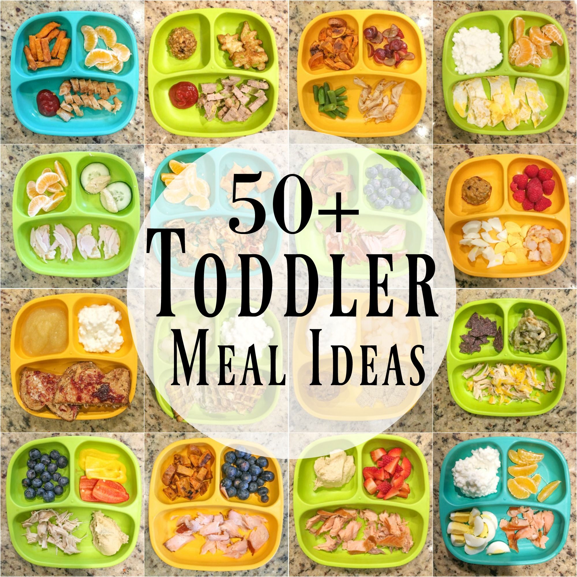 Need some healthy toddler meal ideas? Here are 50 kid-friendly ideas ...