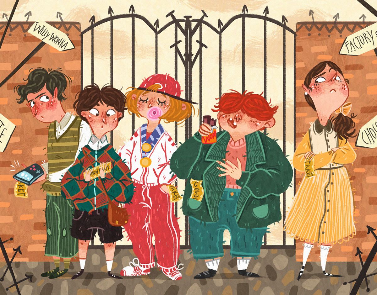 How To Draw Charlie And The Chocolate Factory