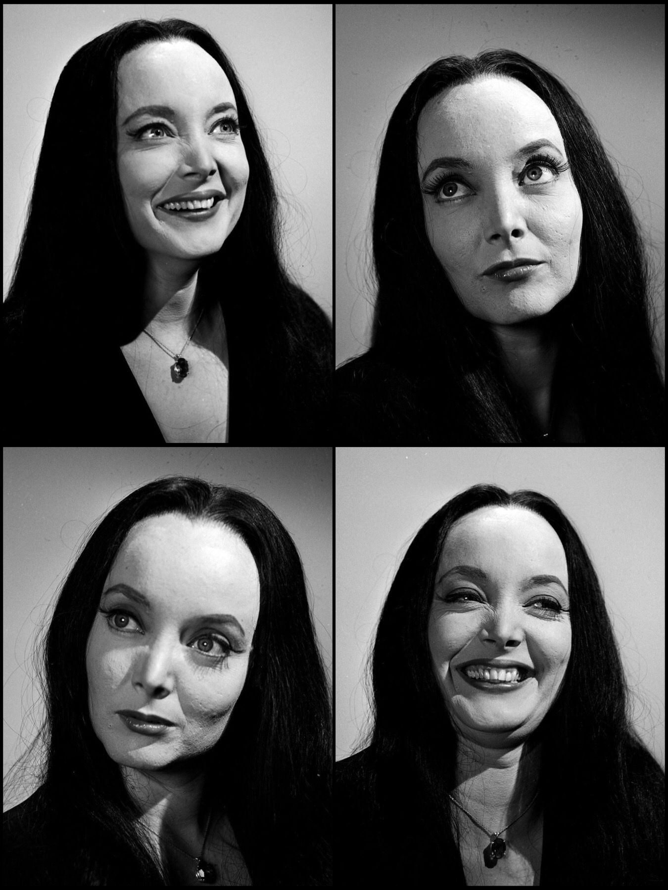 Carolyn Jones as Morticia Addams (The Addams Family 1964-1966) The ...