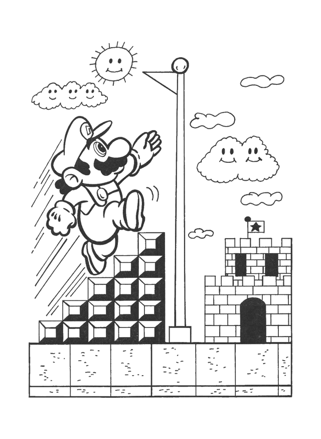 Printable Super Mario Activity Sheets - Printable Word Searches