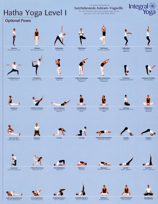 Pdf Printable Yoga Poses Chart - Customize and Print