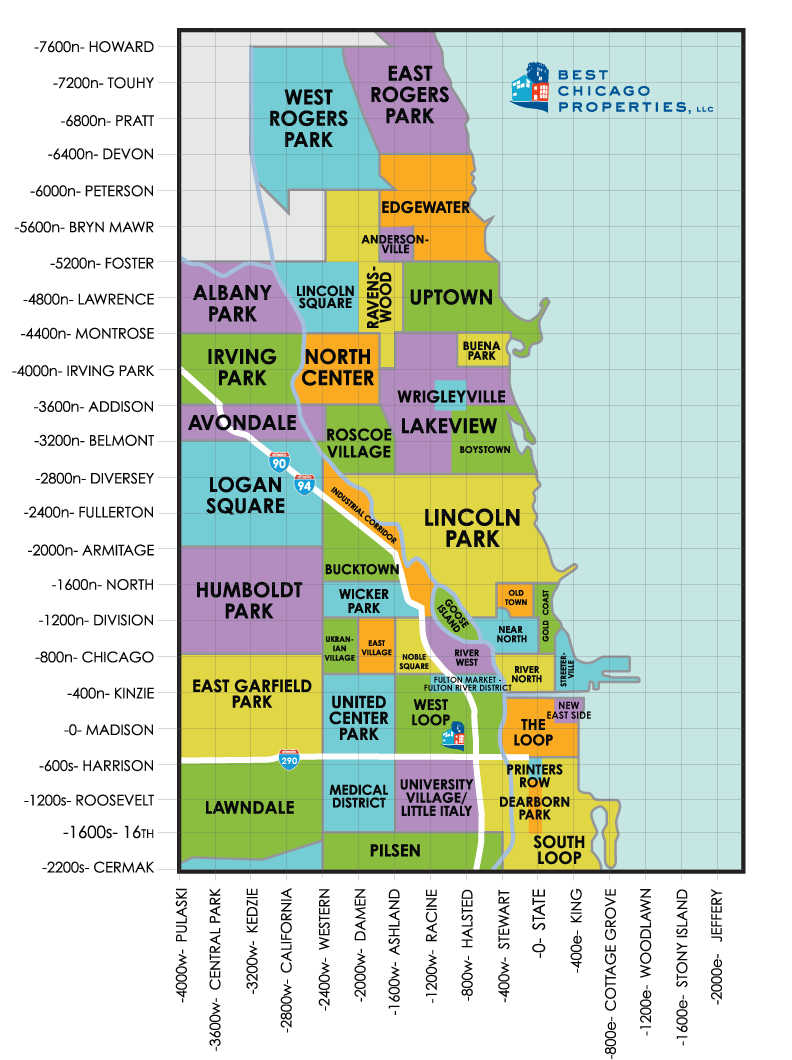 2022 Map Of Chicago Neighborhoods