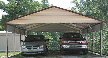 Carports are available in a range of widths and lengths to handle ...