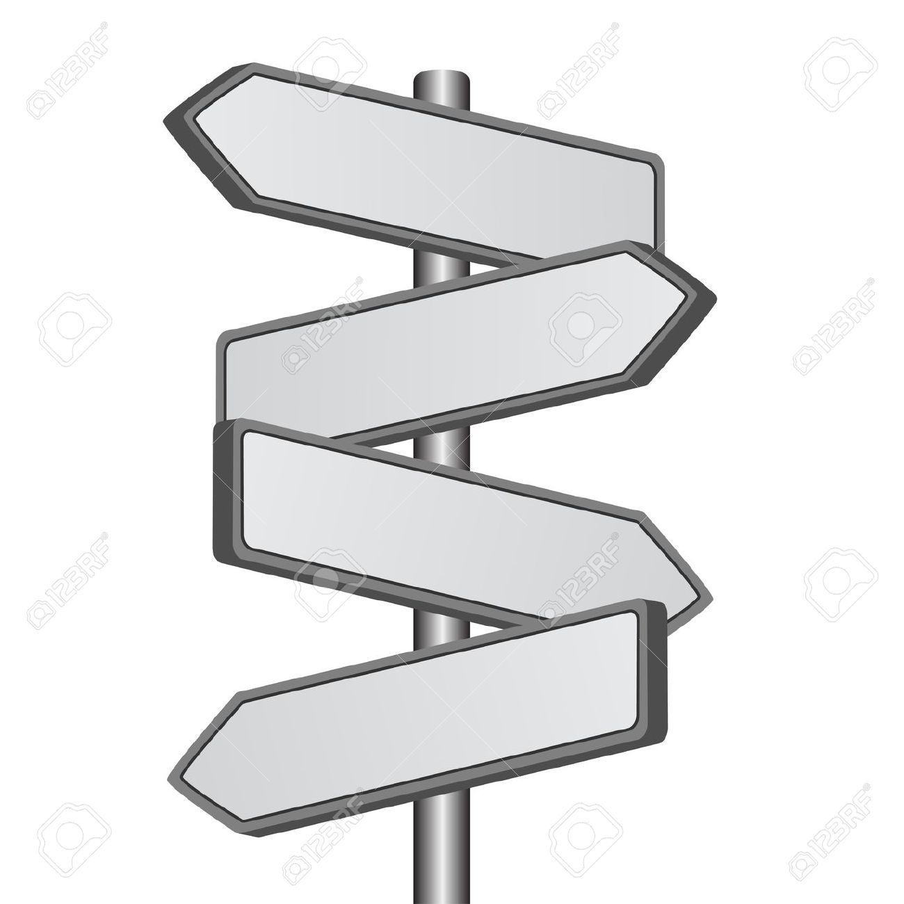 Direction Signpost Clipart