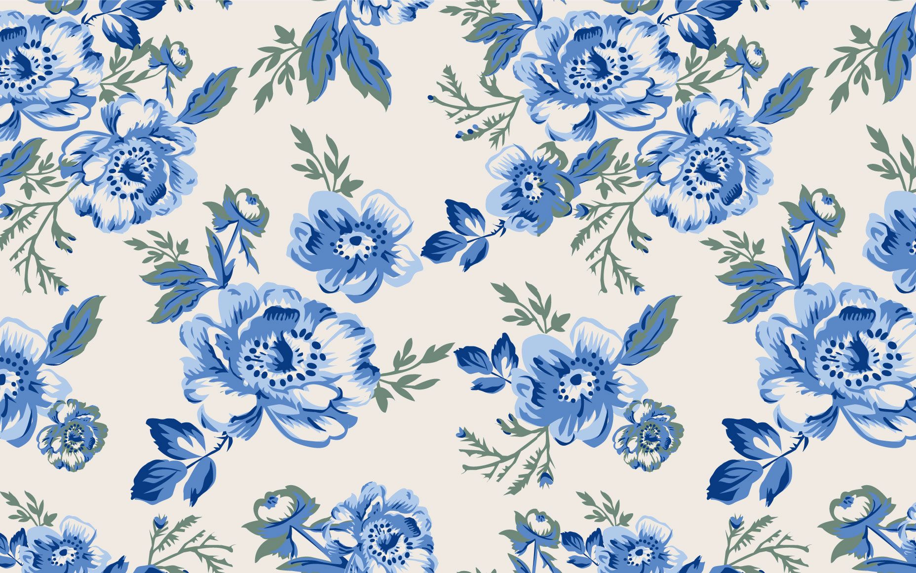 Vintage-Floral-Desktop-Background | Vintage flowers wallpaper, Floral ...