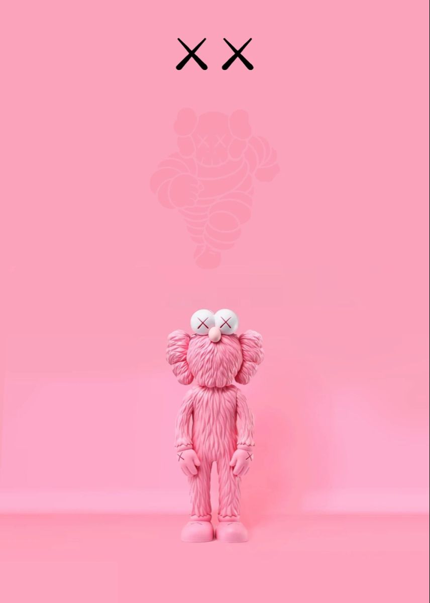 pink kaws wallpaper 💕 | Kaws wallpaper, Pink wallpaper ipad, Pink ...