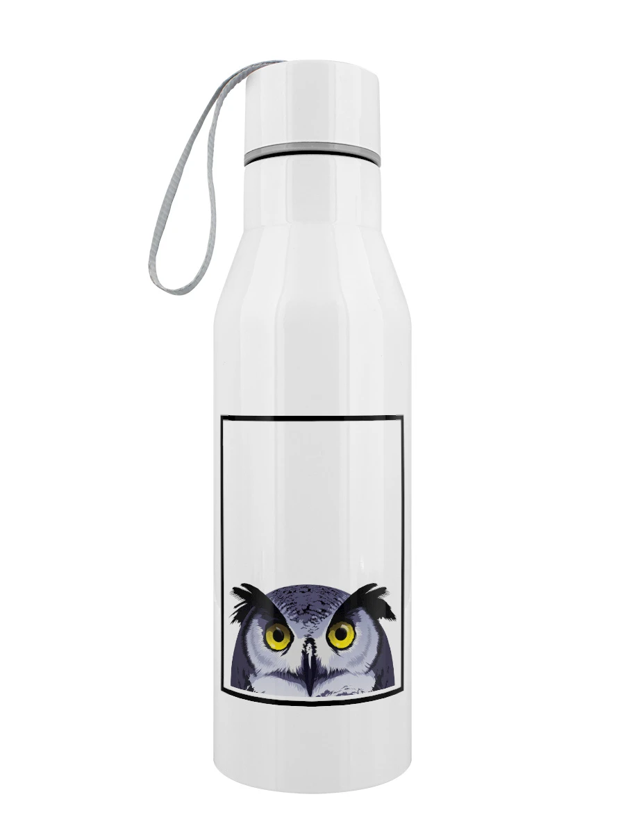 Owl Water Bottle – Grindstore Wholesale | Water bottle, Bottle, Water ...