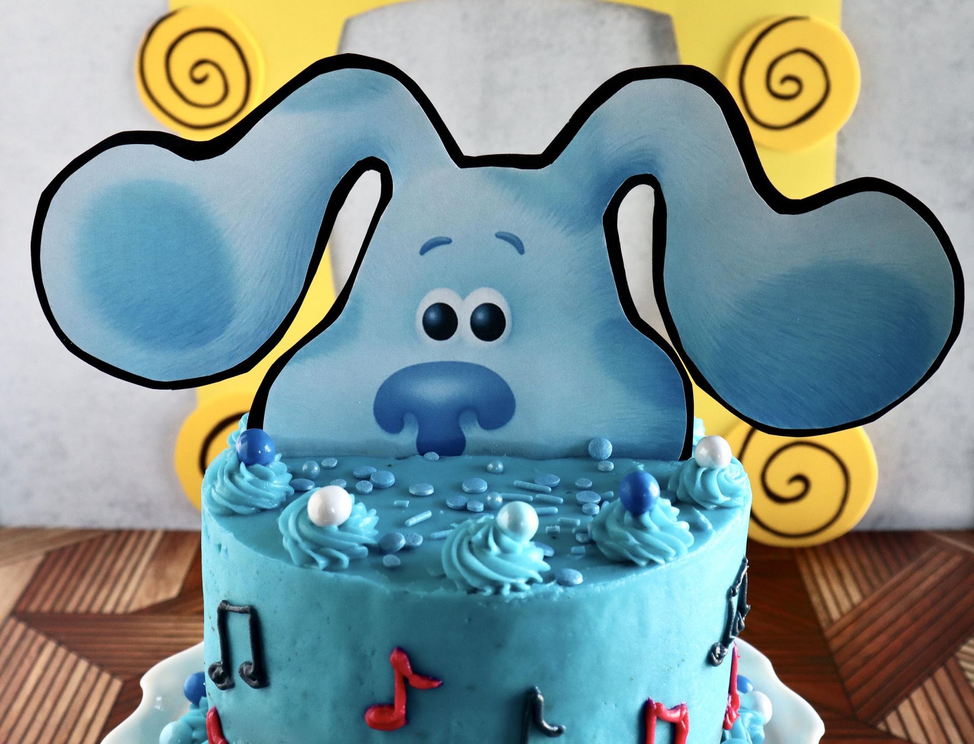 Blue’s Clues and You! Cake (with Printable Cake Topper) to Celebrate ...