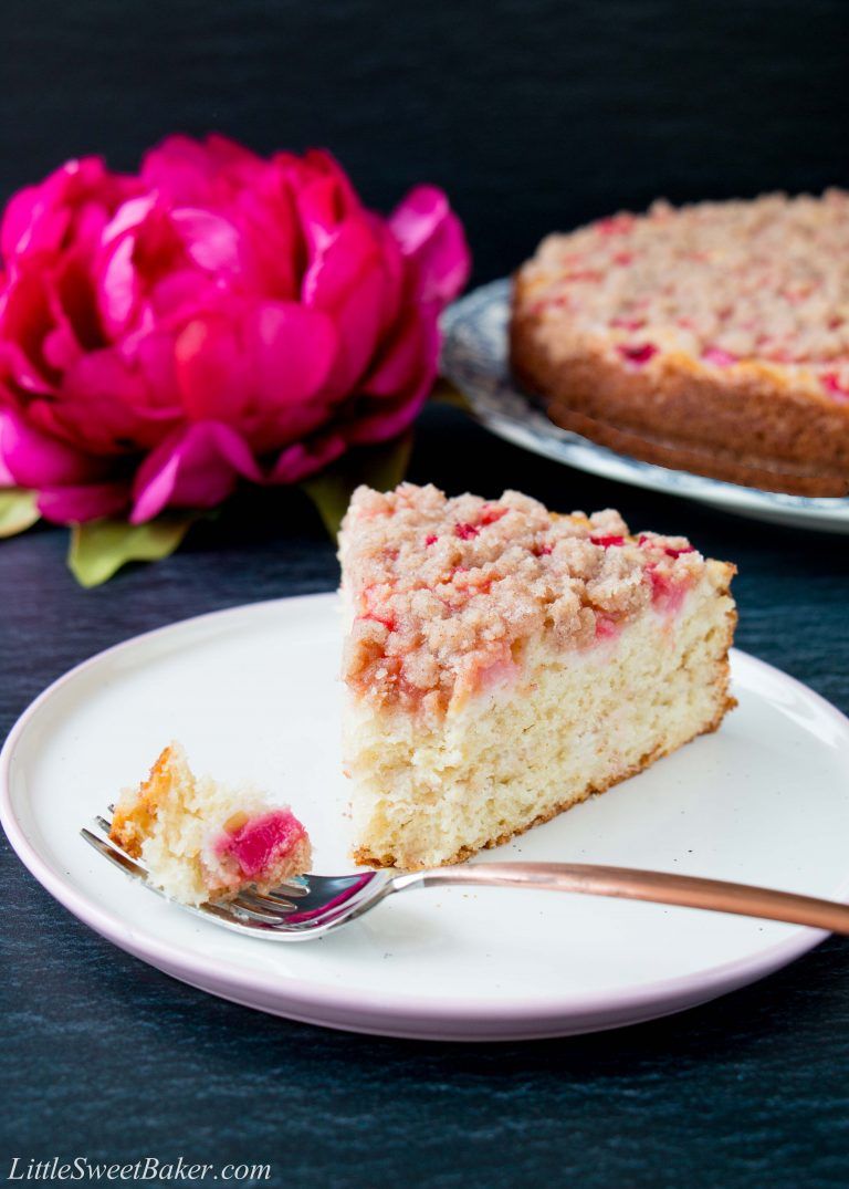 Rhubarb Coffee Cake Rhubarb Coffee Cakes, Rhubarb Cake, Strawberry ...