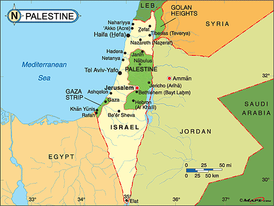 Palestine re-calibrated to the new earth resonances on 27 January 2014 ...