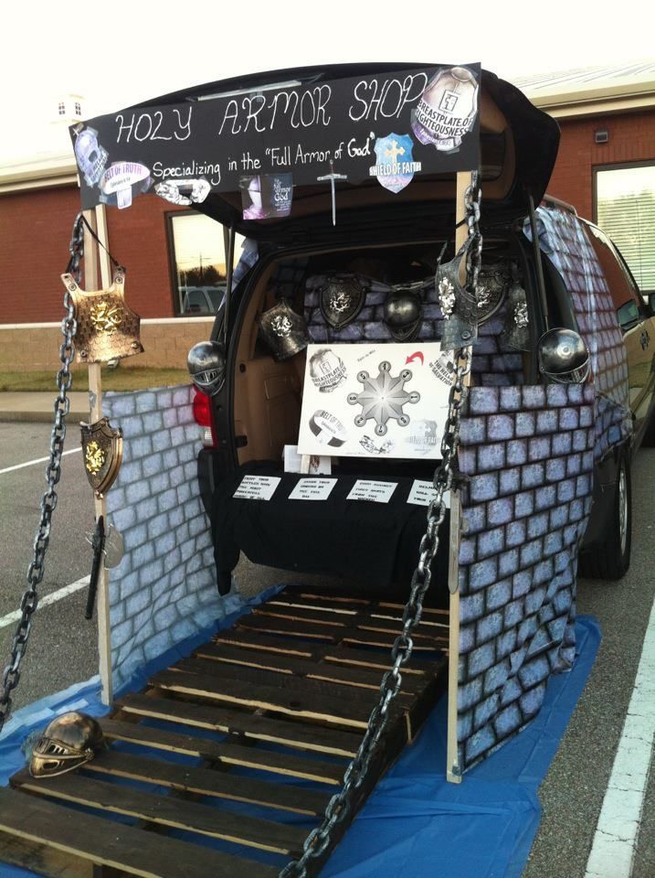 The Armour Of God Trunk Or Treat Theme Theme Halloween Holidays 61236 ...