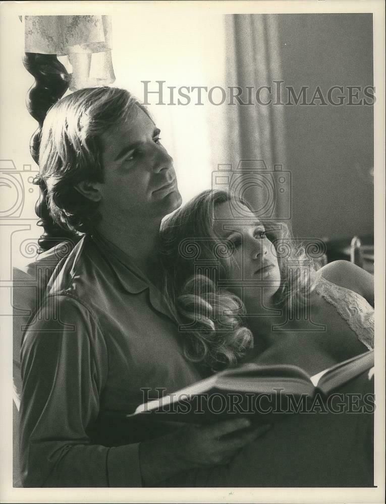 1989 Press Photo Scott Bakula & Alice Adair in Episode on Quantum Leap