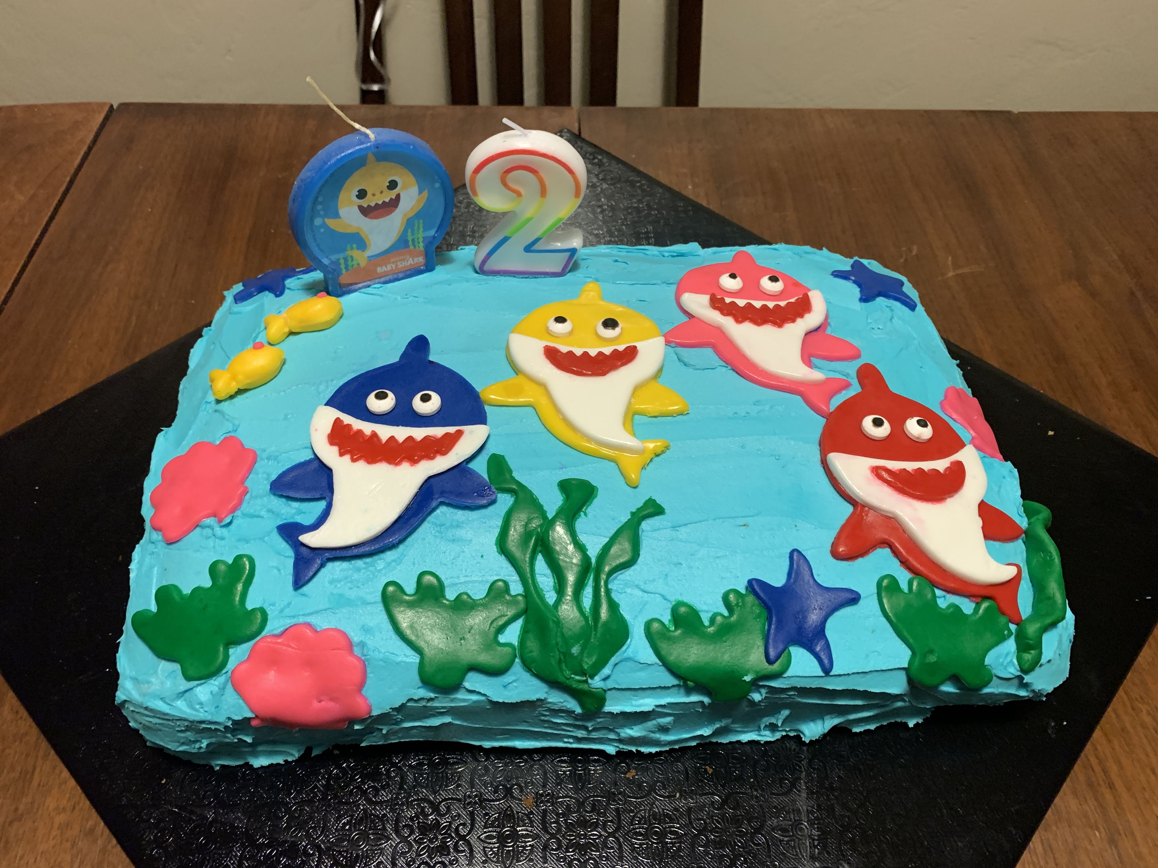 Baby Shark Cake Ideas