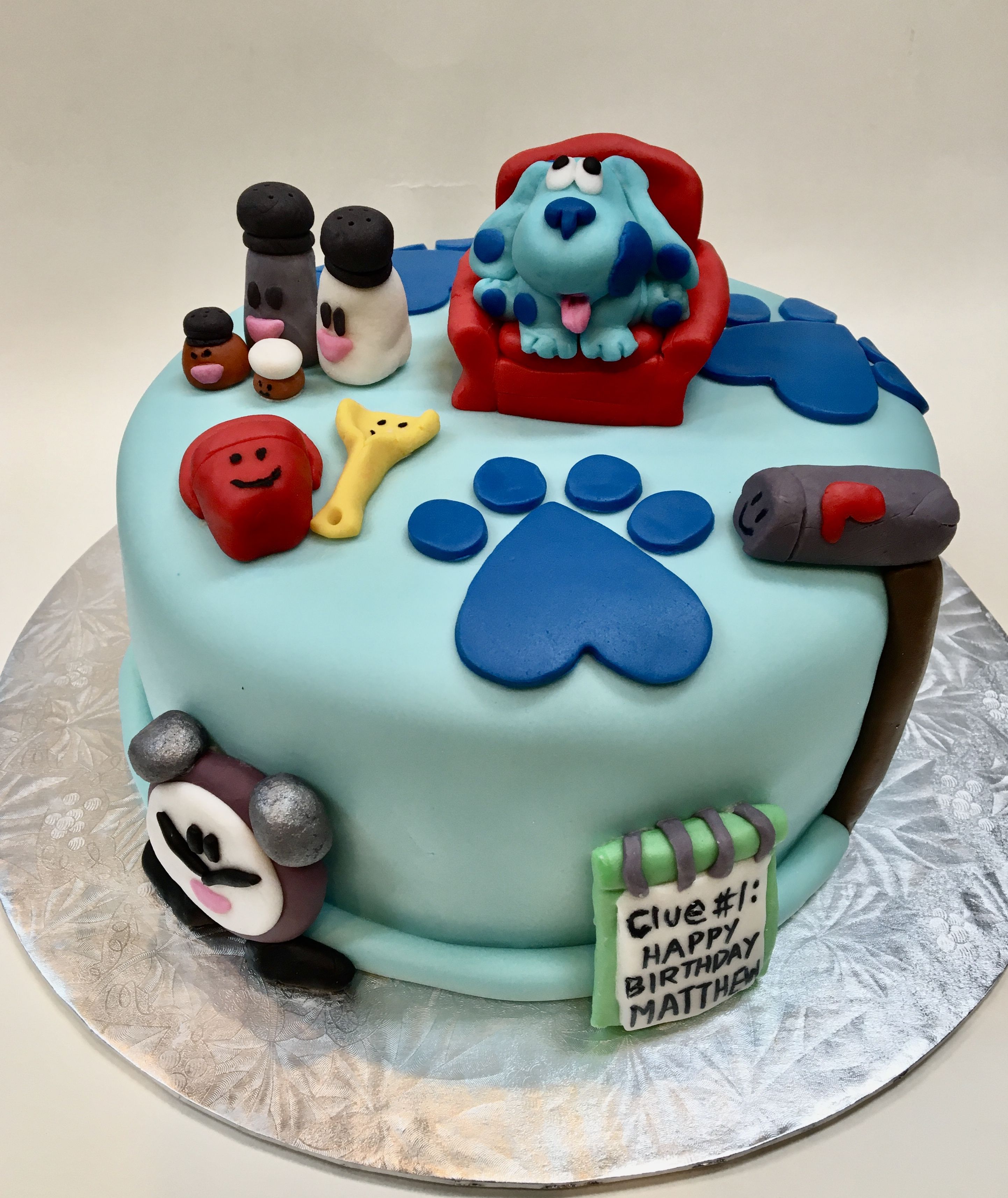 Blue's Clues Blue Birthday Parties, 2nd Birthday Party Themes, Birthday ...