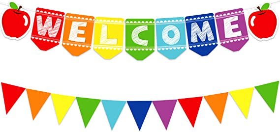 Welcome Back to School Pencil Banner Set