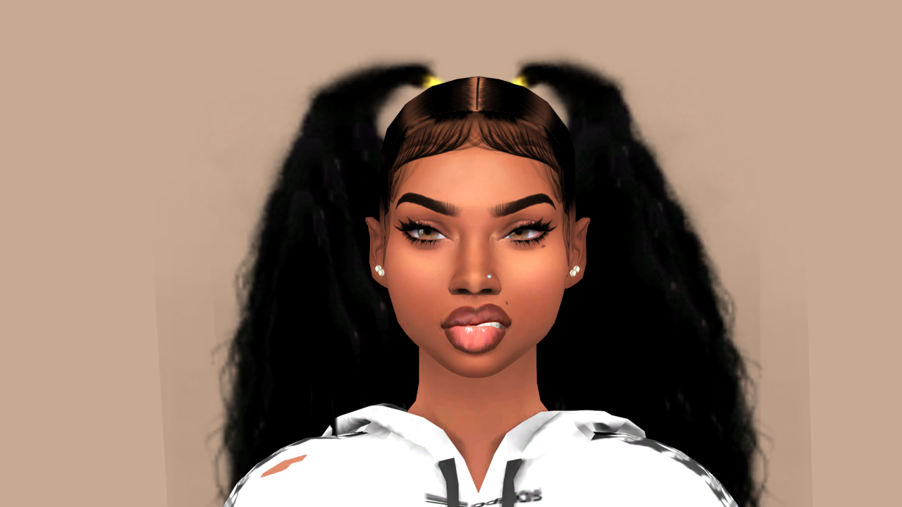 Sims 4 cc hair black female - mywebpase