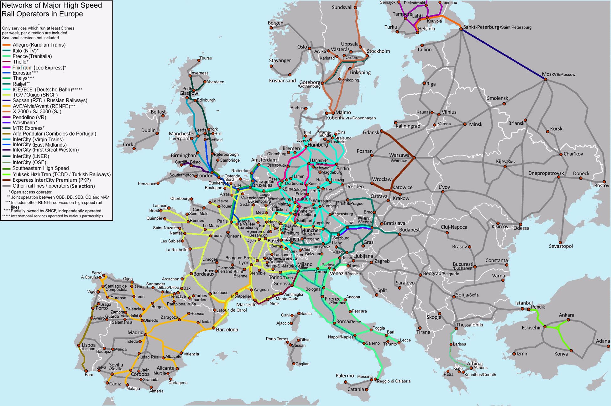 Trains Through Europe Map – Topographic Map of Usa with States