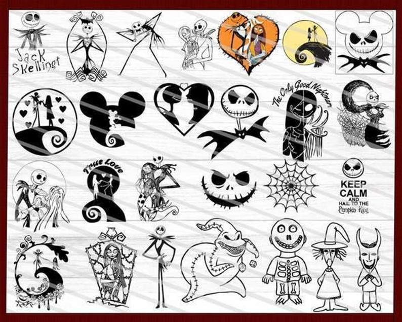 Download Jack Skellington Svg bundle The Nightmare Before Christmas ...