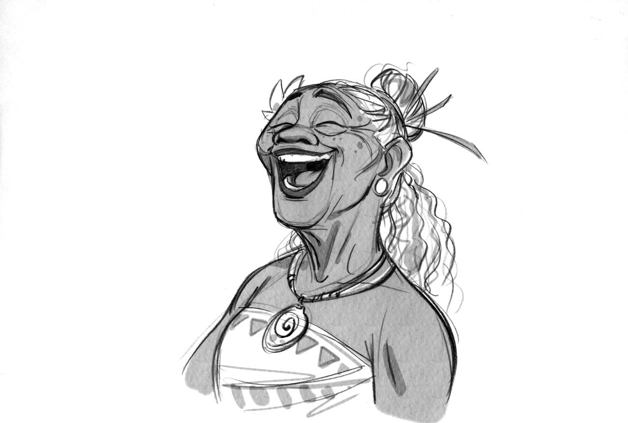 Gramma Tala –Moana Character Design Disney, Character Design Animation ...