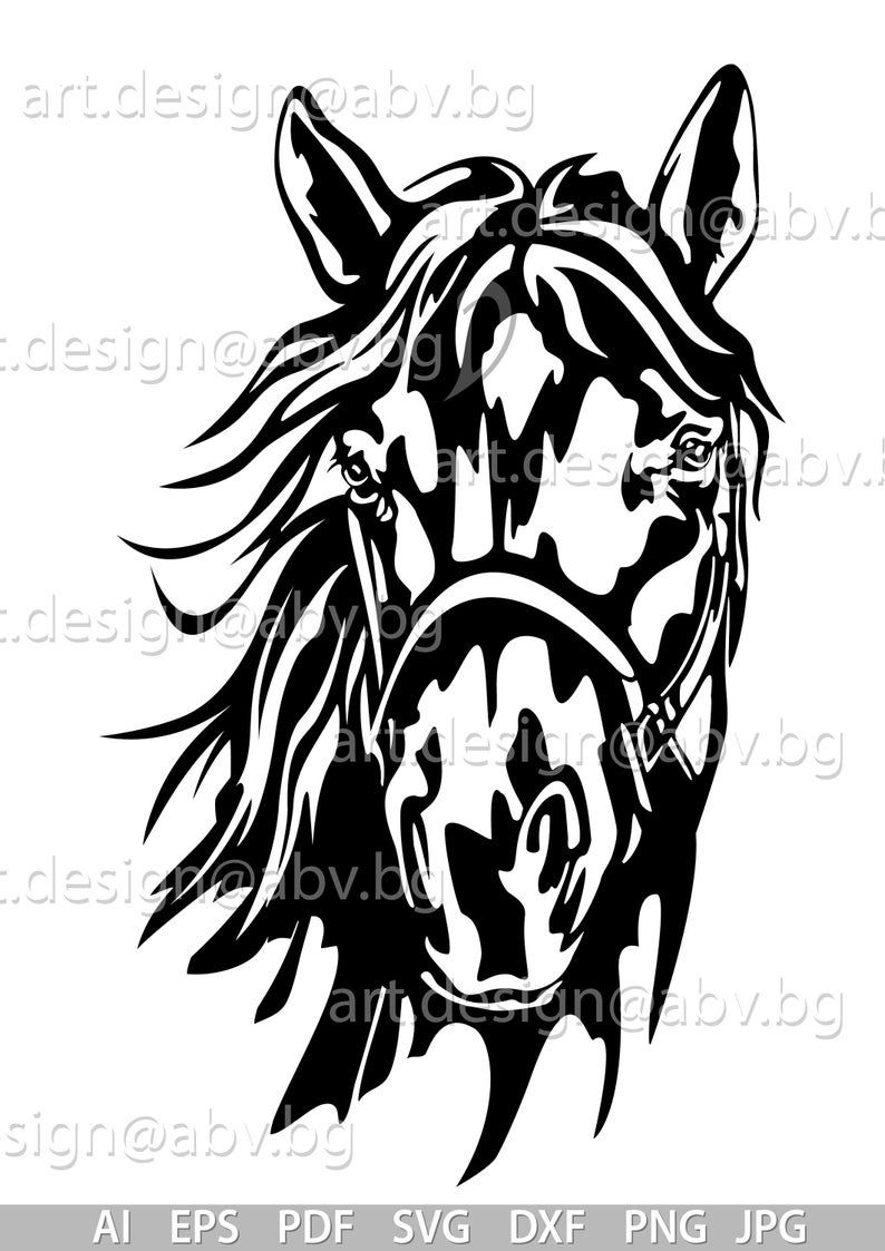 Horse Stencil, Animal Stencil, Wood Burning Patterns, Wood Burning Art ...