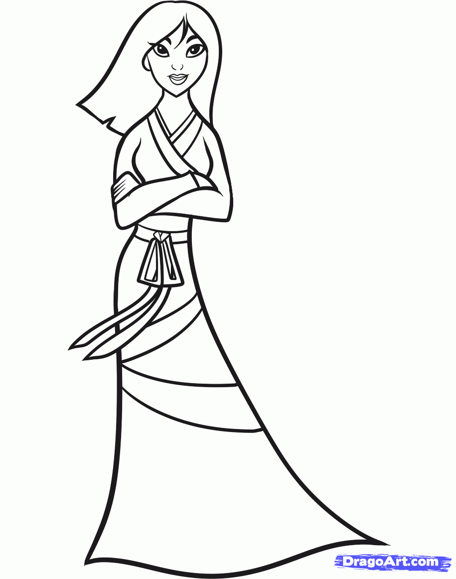 Desenhos Para Colorir E Imprimir Desenhos Para Colorir Da Mulan ...