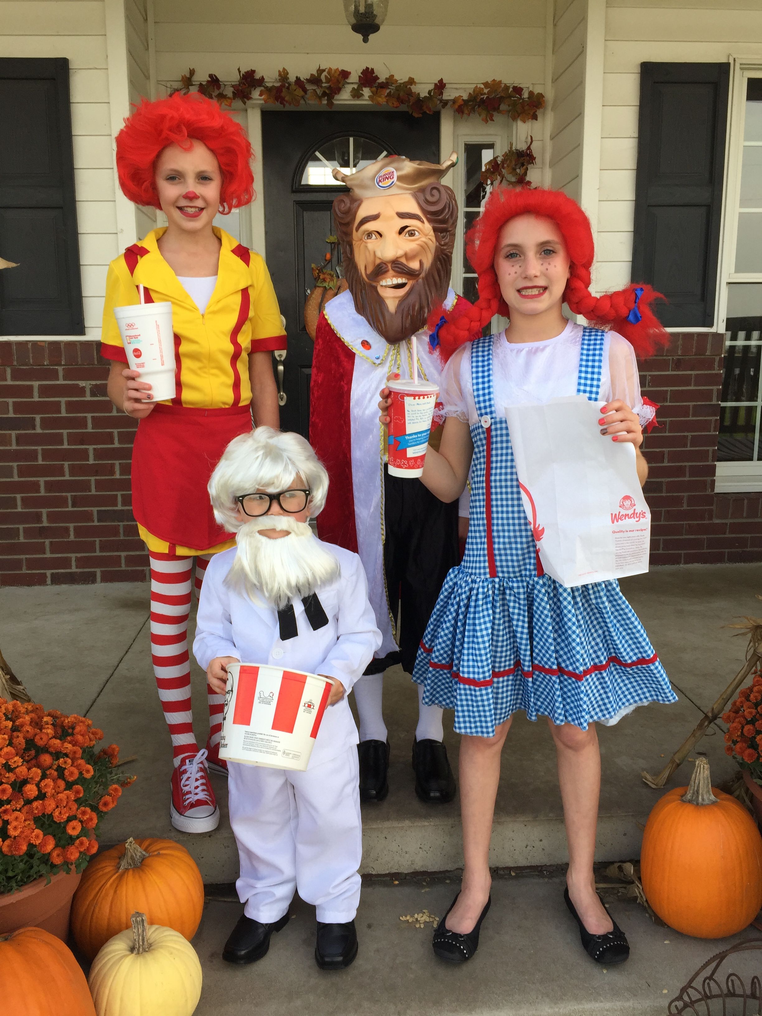 Fast food mascot family costumes Halloween Costumes For Work, Halloween ...