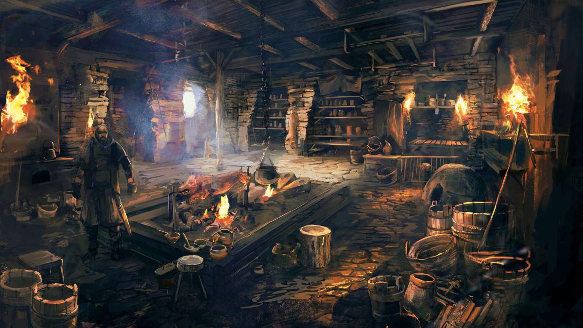 Fantasy Blacksmith Shop