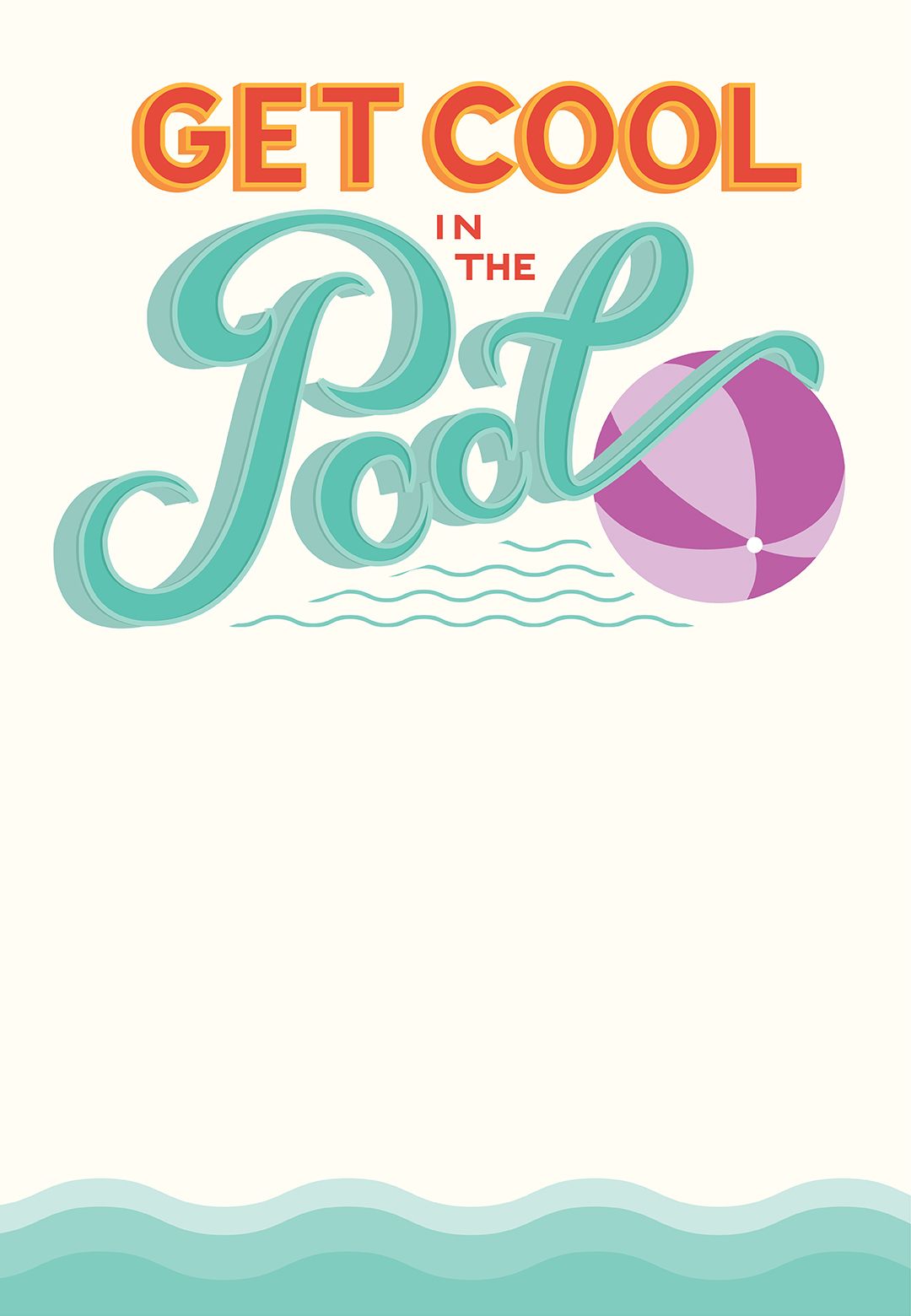 Pool Party Invitations Printable