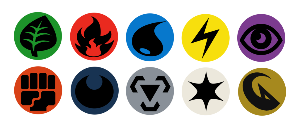 Button Designs - Pokemon TCG Energy Symbols by ~bagleopard on ...