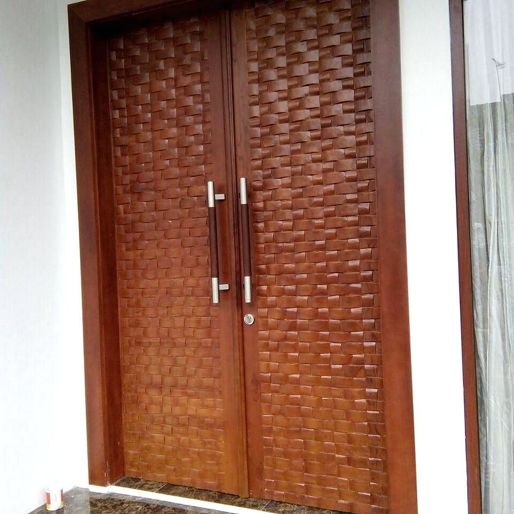 21 Model Pintu Utama Rumah Minimalis 2 Pintu 2021 - Door Types