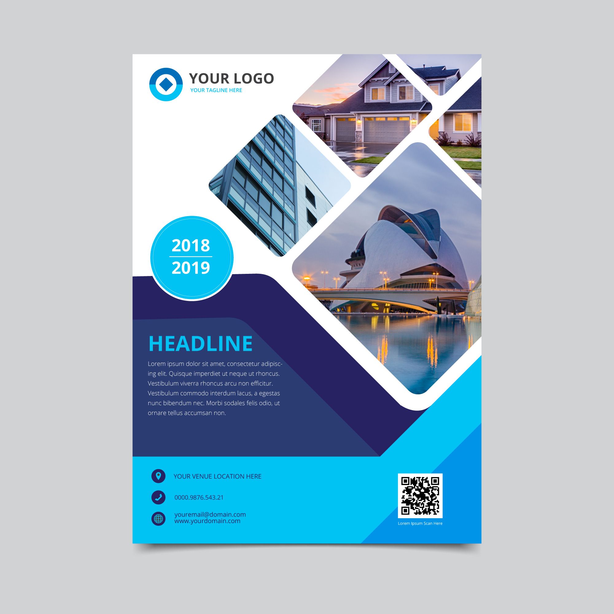 Brochure Empresarial Powerpoint - brochure design graphicriver