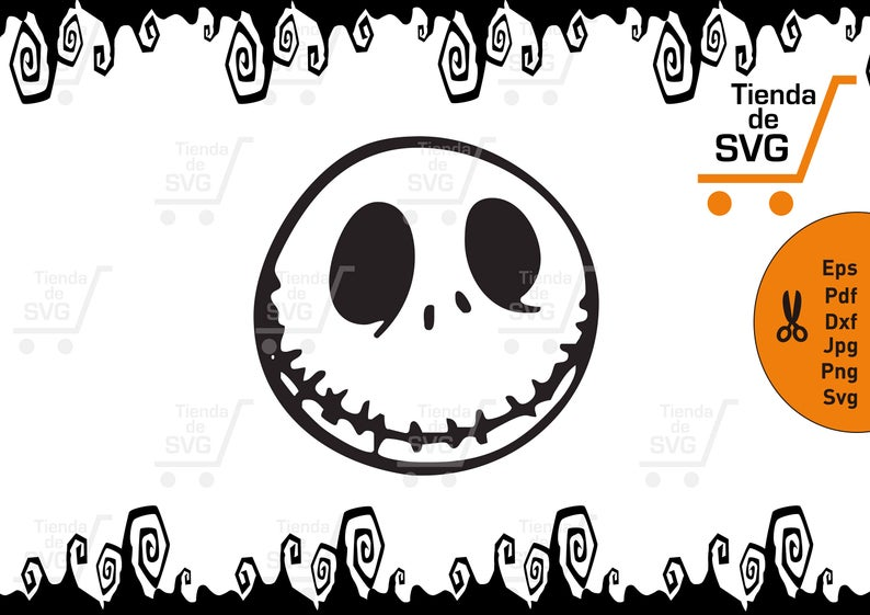 Download Jack Skellington svg The Nightmare Before Christmas svg | Etsy