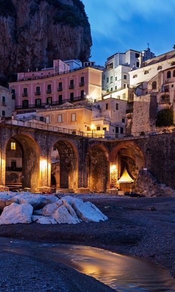 Atrani (Campania) - often overlooked, this tiny village sits right next ...