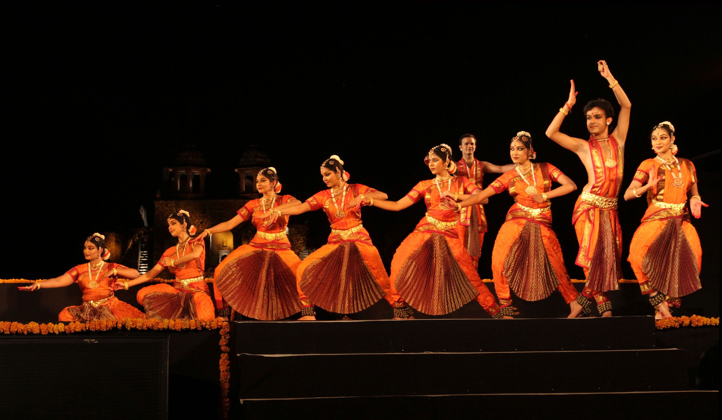 Bharatanatyam Group Poses