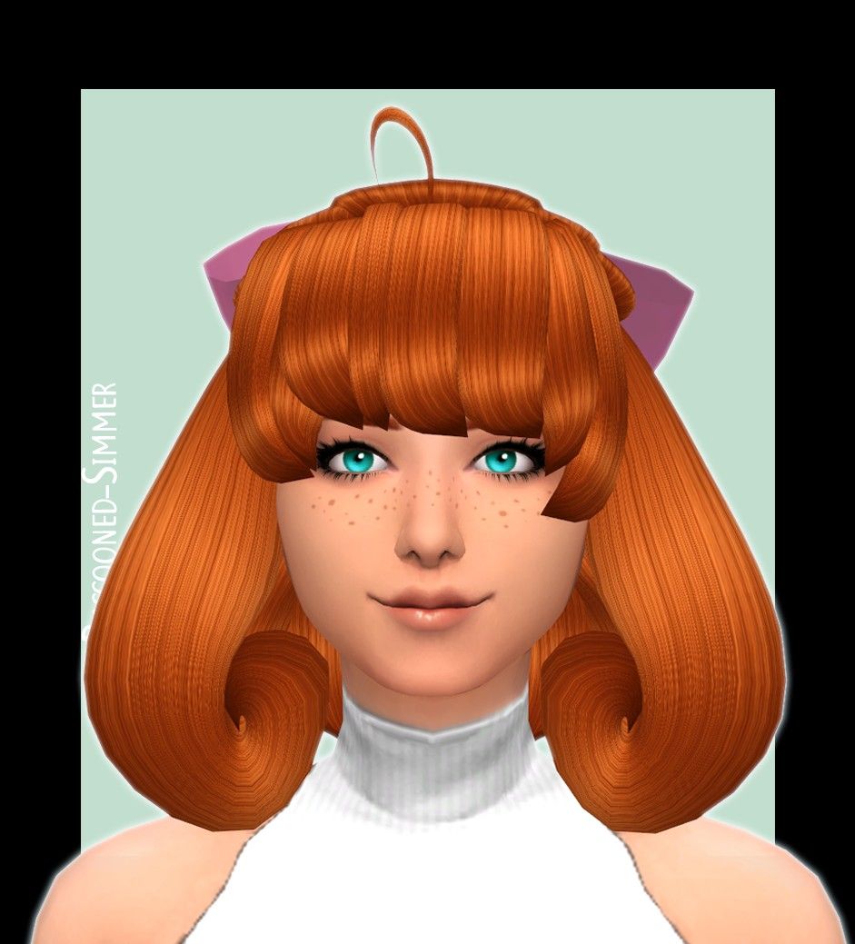 Sims 4, Sims Hair, Sims Mods, Maxis Match, Rwby, Penny, Junkyard, Uhh ...