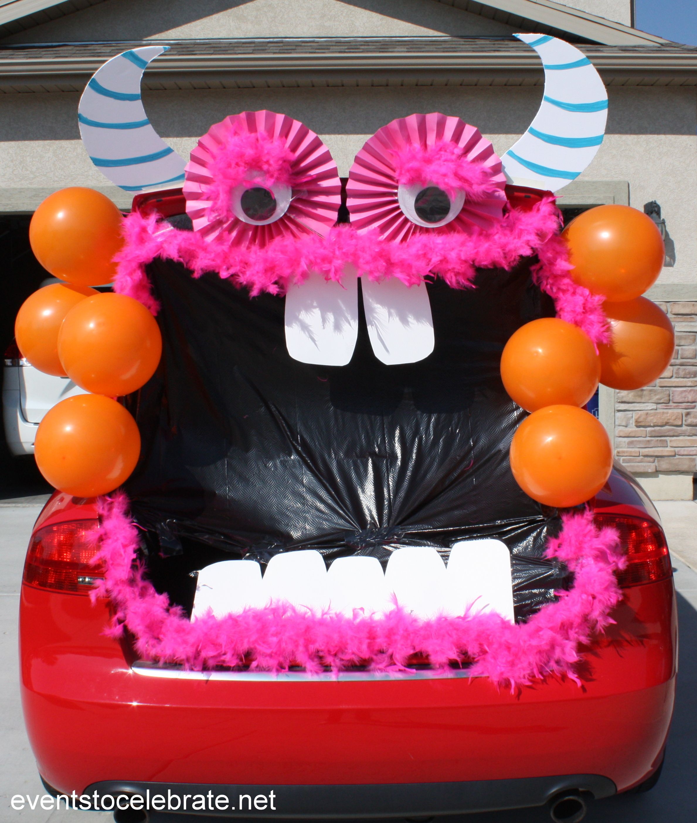 Trunk or treat monster! | Trunk or treat, Halloween car decorations ...