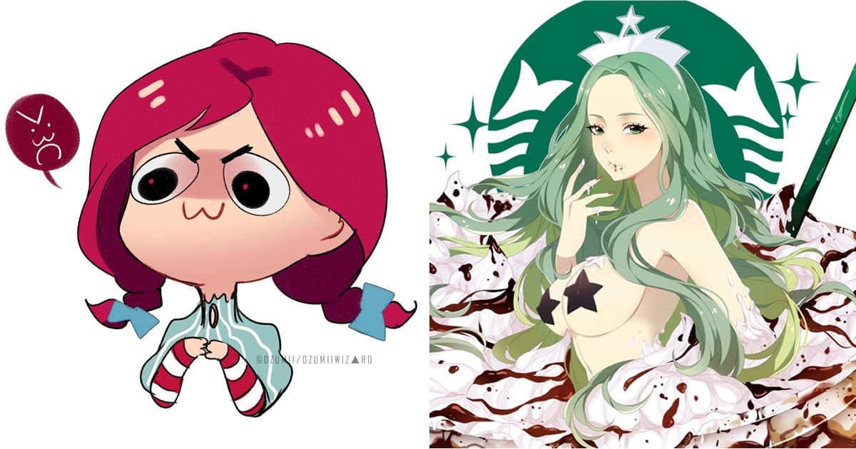 Fast Food Mascots As Anime Characters Just Nancy Duon - vrogue.co